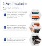 Compatible For Canon 045 045H CRG-045H Toner for Canon Color imageCLASS MF634Cdw MF632Cdw LBP612Cdw LBP612C LBP612 MF632 MF632C 634C MF634 Laser Printer (4 Pack) - Image 5