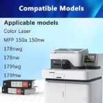 117A Toner Cartridges Compatible for HP 117A W2070A Black Toner Replacement for HP Color Laser MFP 150a 150nw 178nwg 178nw 179fwg 179fnw Printers - Image 6