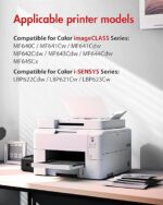 Canon 054H Toner Cartridge 4 Pack - Replacement for Canon 054 Toner Cartridge Set, for Canon MF642cdw,  MF641Cdw, LBP622Cdw Laser Printers - Image 6