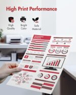 Canon 054H Toner Cartridge 4 Pack - Replacement for Canon 054 Toner Cartridge Set, for Canon MF642cdw,  MF641Cdw, LBP622Cdw Laser Printers - Image 2