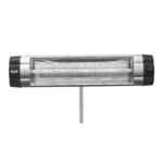 Alva Electric Infrared Patio Heater 2000 W – with Telescopic Stand/Remote and Wall Mount Option EPH620 - Image 4