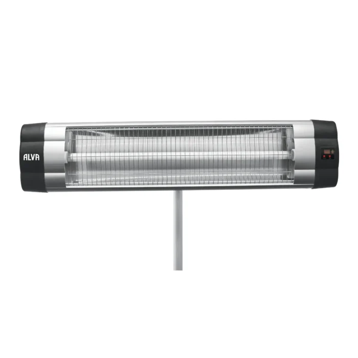 Alva Electric Infrared Patio Heater 2000 W – with Telescopic Stand/Remote and Wall Mount Option EPH620 - Image 4