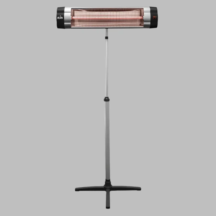 Alva Electric Infrared Patio Heater 2000 W – with Telescopic Stand/Remote and Wall Mount Option EPH620 - Image 6