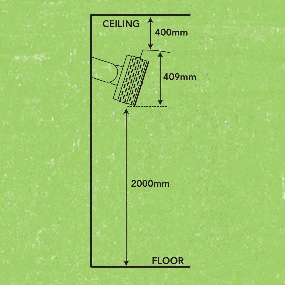 ghp50_Installation Wall-Mounted Gas Patio Heater - Image 5