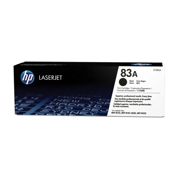 HP 83A Original LaserJet Toner Cartridge - Black CF283A - Image 1