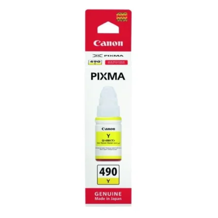 Canon GI-490 G1400 G1410 Original Yellow 70ml Ink Bottle