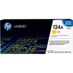 Hp 1600 CM1015mfp Yellow Toner Cartridge 124A