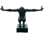 3D Diver Sculpture