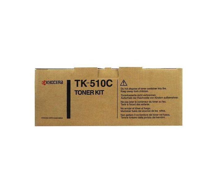 Kyocera FS-C5020, FS-C5025 Original Cyan Toner Cartridge TK-510 - Image 1