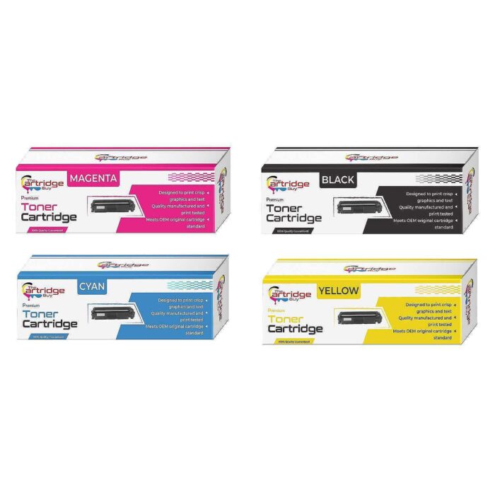 Compatible HP 117A Toner Cartridge (W2070A/W2071A/W2072A/W2073A) Multipack - Image 1