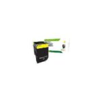 Lexmark CX510 Original Yellow Toner Cartridge (80C8XYE) - Image 2
