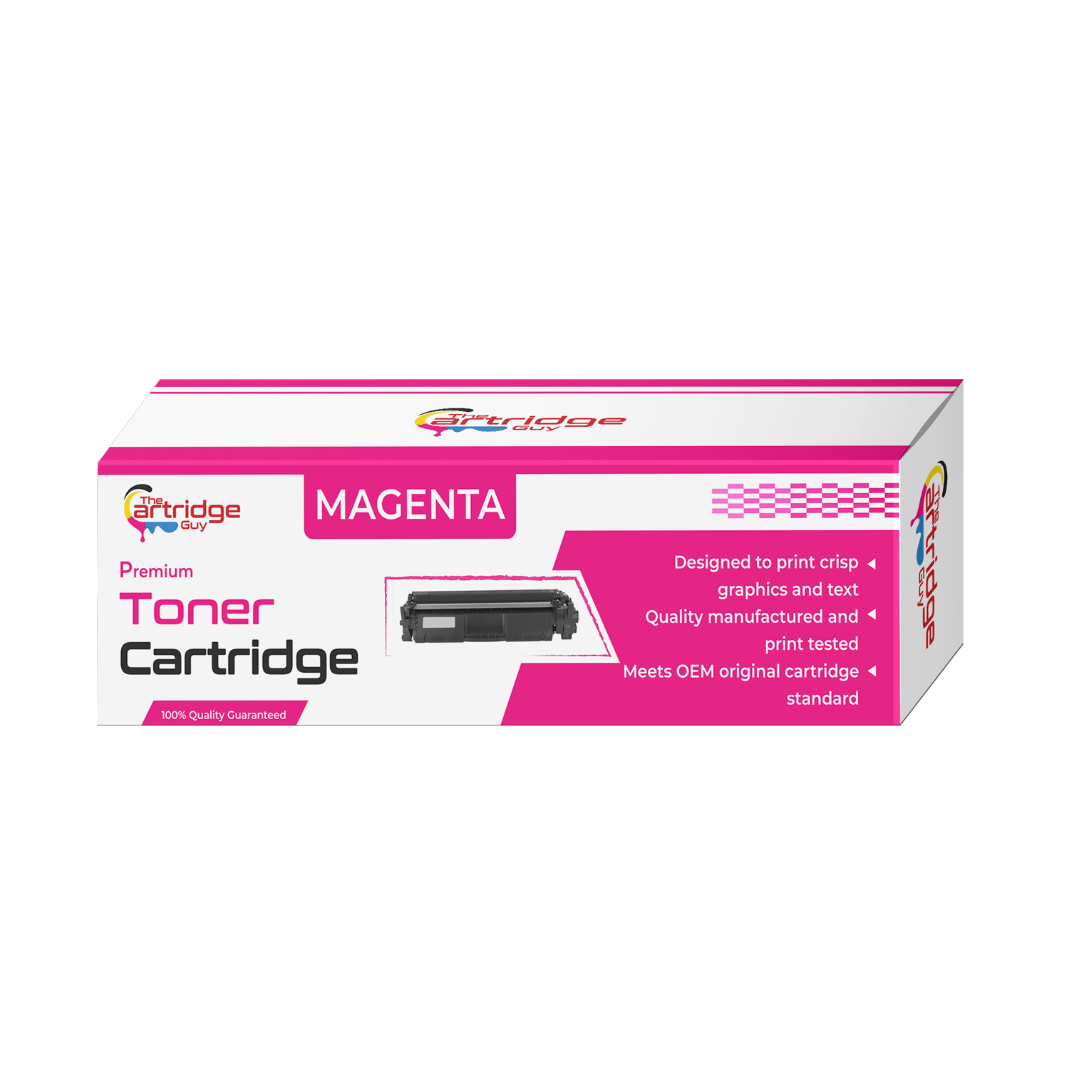 Magenta.png Hp Pro M251 MFP M276 Compatible Magenta Toner Cartridge 131A - Image 1