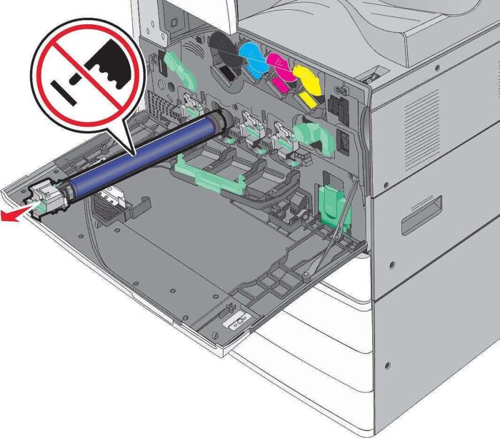 Lexmark C935 Original Yellow Toner Cartridge (C930H2YG) - Image 5