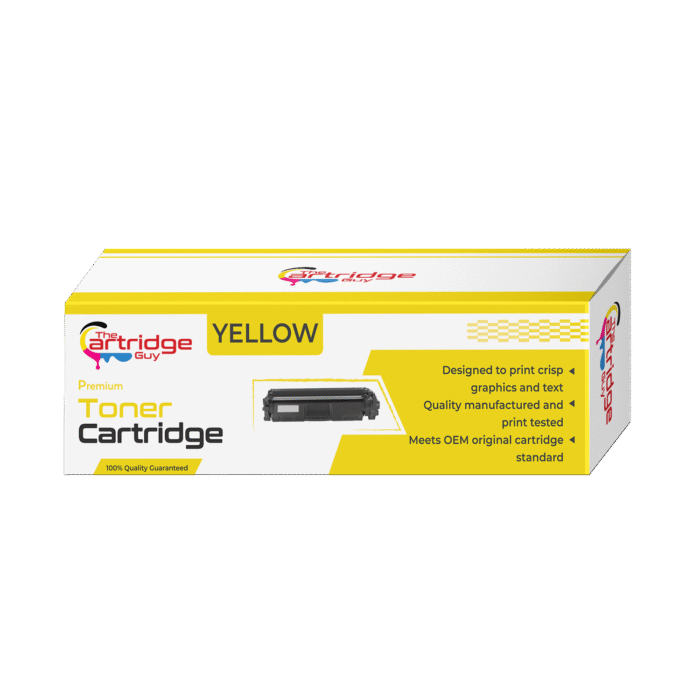 Hp LaserJet CM1015 ,2600 Compatible Yellow Toner Cartridge 124A - Image 1