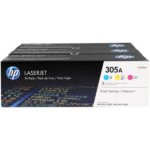 Hp 300,400mfp Original Tri-pack LaserJet Pro Toner Cartridge 305A