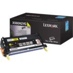 Lexmark X560N MFP Original Yellow Toner Cartridge (X560H2YG) - Image 3