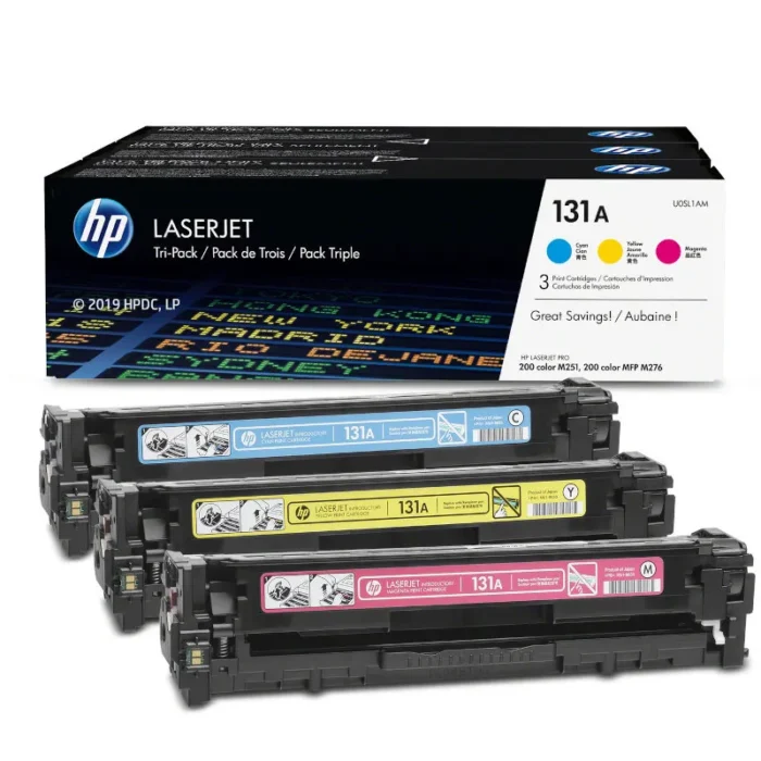 Original Hp M251 M276 CF210A Tri Color Toner Cartridge 131A - Image 7