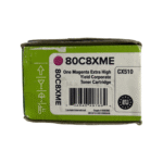 Original Lexmark 80C8XME Magenta Toner Cartridge - Image 2