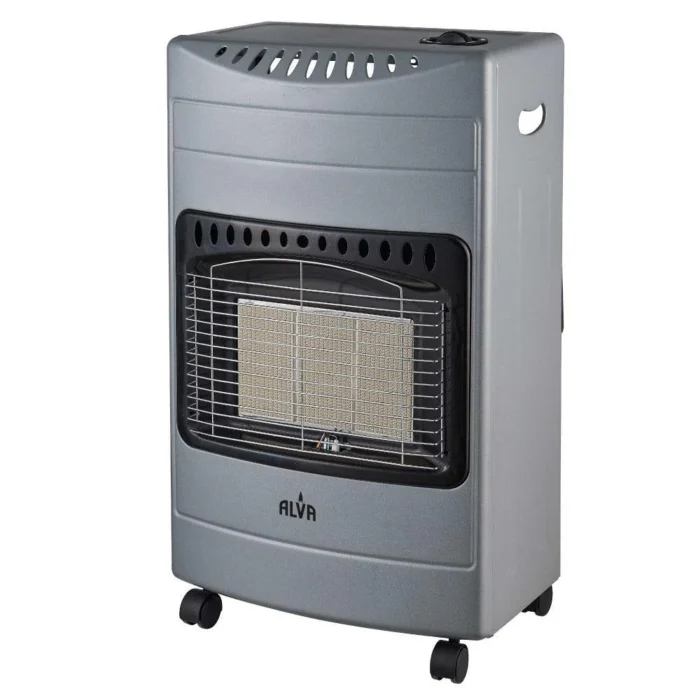 3-Panel Luxurious Infrared Radiant Indoor Gas Heater - Grey - Image 4