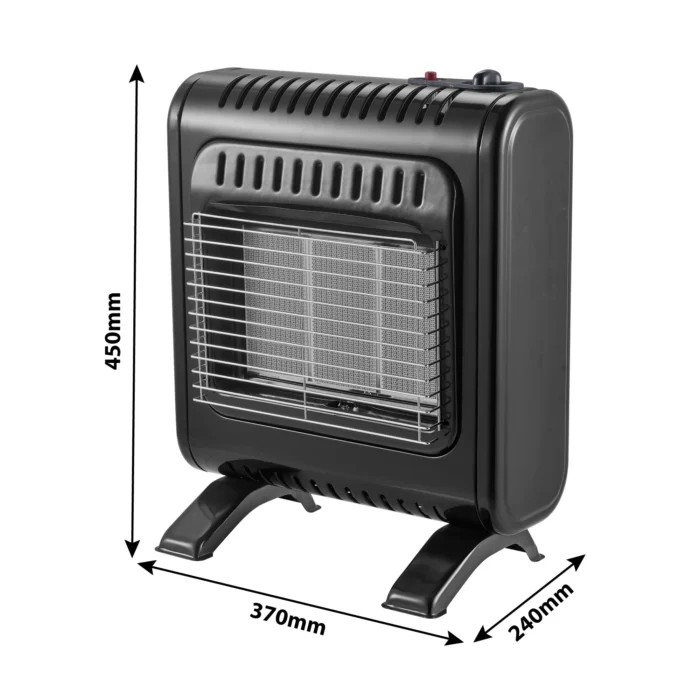 3-Panel Infrared Radiant Indoor Mini Gas Heater - Image 6