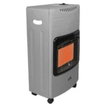 3-Panel Luxurious Infrared Radiant Indoor Gas Heater - Grey - Image 3