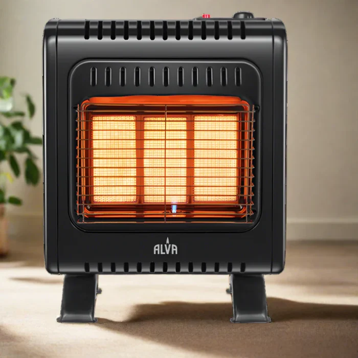 3-Panel Infrared Radiant Indoor Mini Gas Heater - Image 1